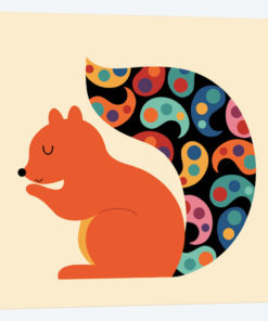 Paisley Squirrel