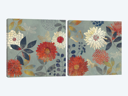 Botanical Garden Diptych
