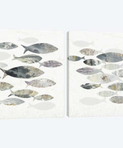 Gone Fishing Diptych