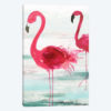 Beach Flamingoes