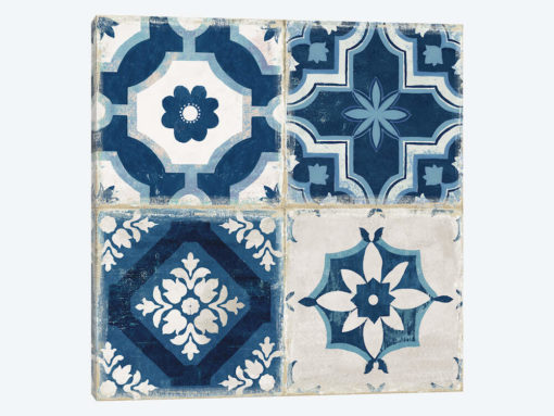 Indigo Mosaic Tile II