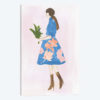 Girl with Plant