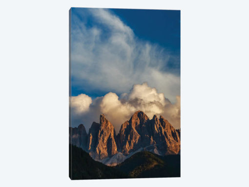 Mountain peaks, Dolomites, Italy