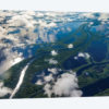 Aerial of Amazon River Basin, Manaus, Brazil I