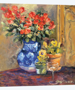 Red Flowers, Detail I