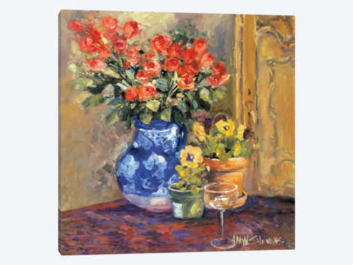 Red Flowers, Detail I
