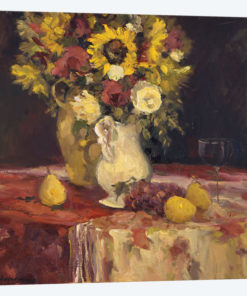 Sunflowers And Wine