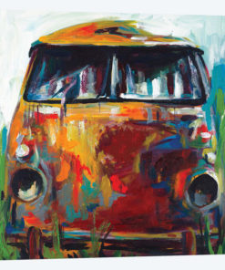 Retro Love Bus