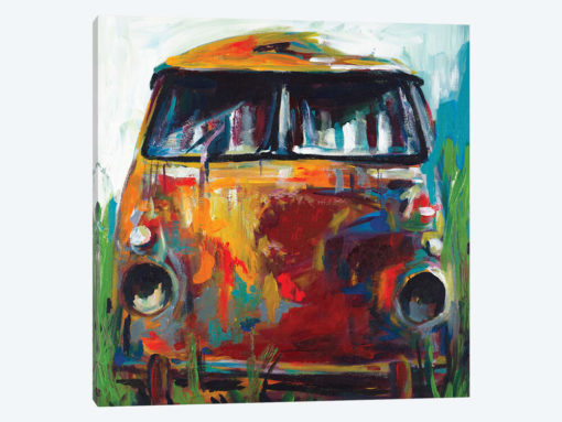 Retro Love Bus