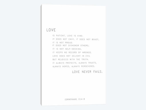 Love is Patient…
