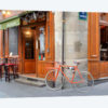 Orange Bicycle, Paris