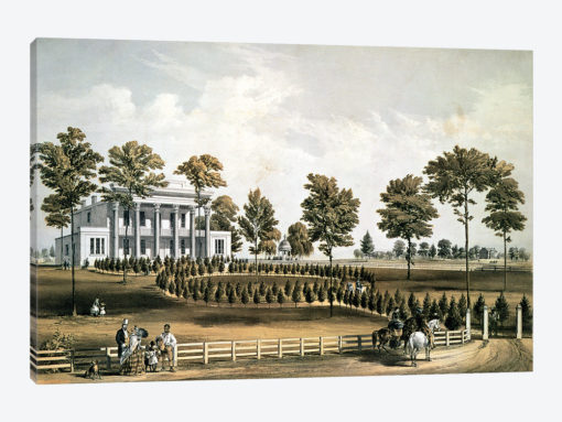 The Hermitage, Jackson's Tomb and Andrew J. Donelson's Residence, 12 miles from Nashville Tennessee, 1856