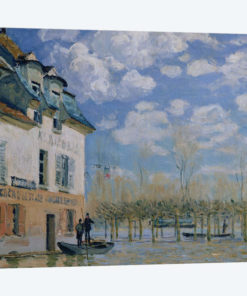 The Boat in the Flood, Port-Marly, 1876