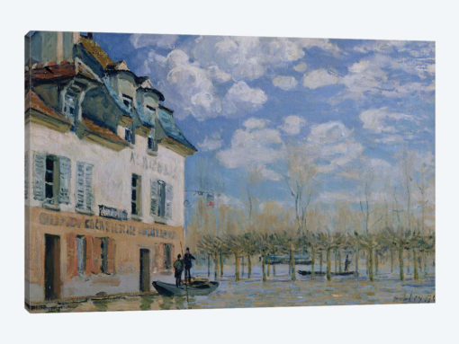 The Boat in the Flood, Port-Marly, 1876