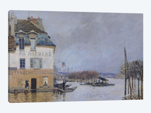 The Flood at Port-Marly, 1876