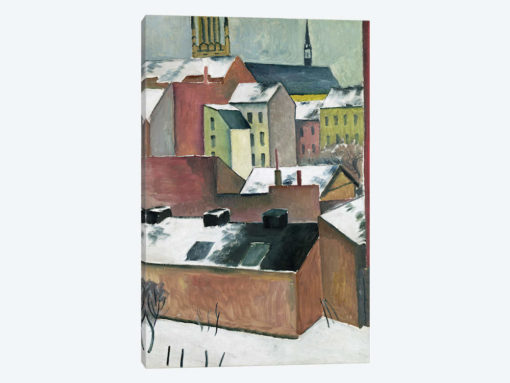 The Church of St Mary in Bonn in Snow, 1911