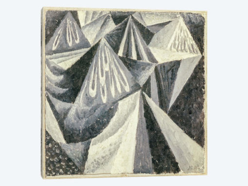 Cubo-Futurist Composition in Grey and White, 1916