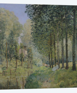 The Rest by the Stream. Edge of the Wood, 1872