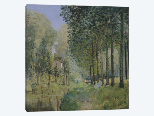 The Rest by the Stream. Edge of the Wood, 1872