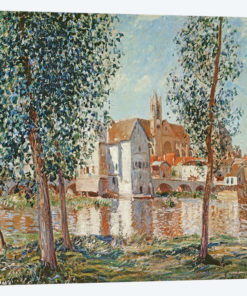 The Loing at Moret, September Morning