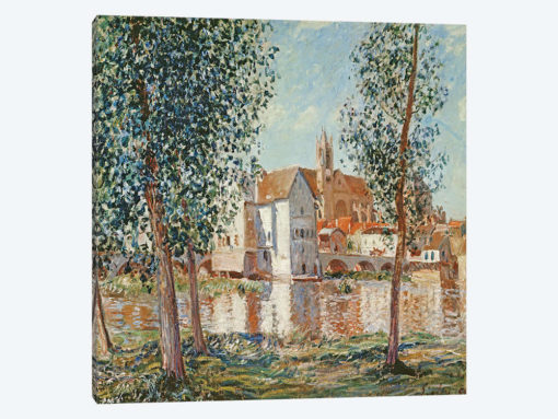 The Loing at Moret, September Morning