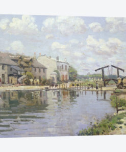 The Canal Saint-Martin, Paris, 1872