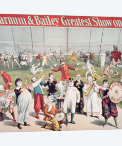 Poster advertising the Barnum and Bailey Greatest Show on Earth