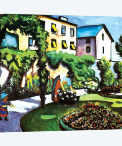 The Artist's Garden in Bonn, Germany, 1911
