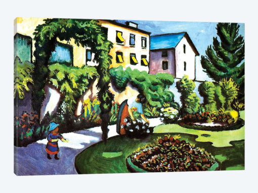 The Artist's Garden in Bonn, Germany, 1911