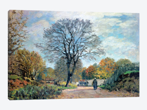 A Road in Seine-et-Marne, 1878