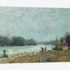 After the Thaw, the Seine at Suresnes Bridge, 1880
