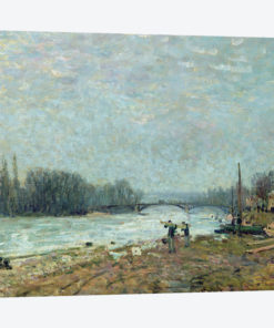 After the Thaw, the Seine at Suresnes Bridge, 1880
