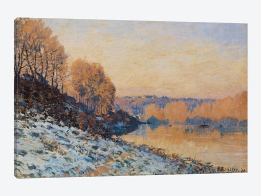 Port-Marly, White Frost, 1872