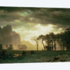 Passing Storm in Yosemite, 1865
