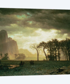 Passing Storm in Yosemite, 1865