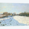 Effect of Snow at Argenteuil, 1874