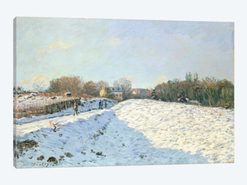 Effect of Snow at Argenteuil, 1874