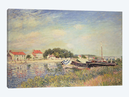 The Banks of the Loing at Saint-Mammes, 1885