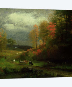 Rainy Day in Autumn, Massachusetts, 1857