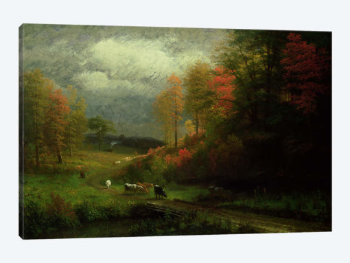 Rainy Day in Autumn, Massachusetts, 1857