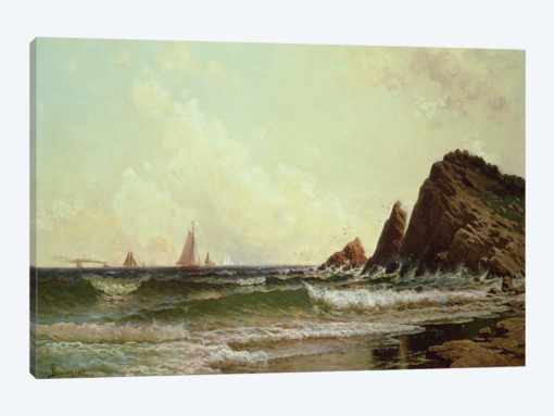 Cliffs at Cape Elizabeth, Portland Harbour, Maine, 1882