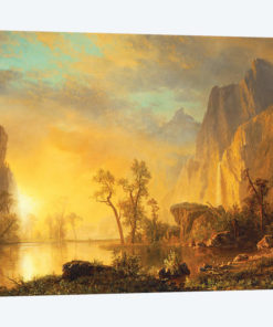 Sunset in the Rockies