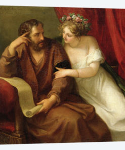 Phryne Seducing The Philosopher Xenokrates, 1794
