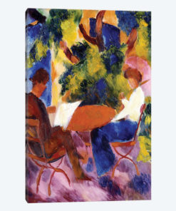 At the Garden Table, 1914