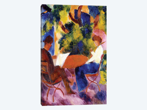 At the Garden Table, 1914