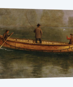 Fishing from a Canoe
