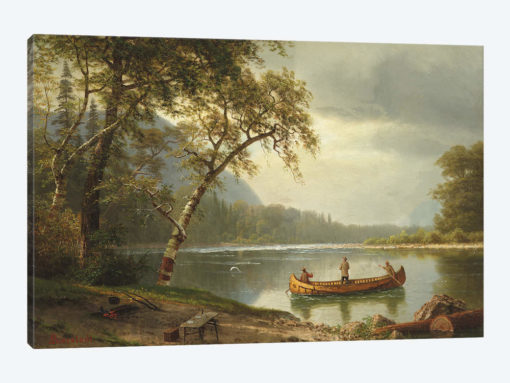 Salmon fishing on the Caspapediac River
