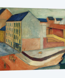 Unsere Strasse mit Reitbahn, Bonn, 1913