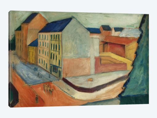 Unsere Strasse mit Reitbahn, Bonn, 1913