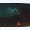 Mountainous Landscape by Moonlight